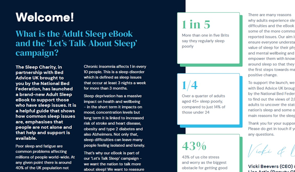 Snapshot of the Sleep E-book