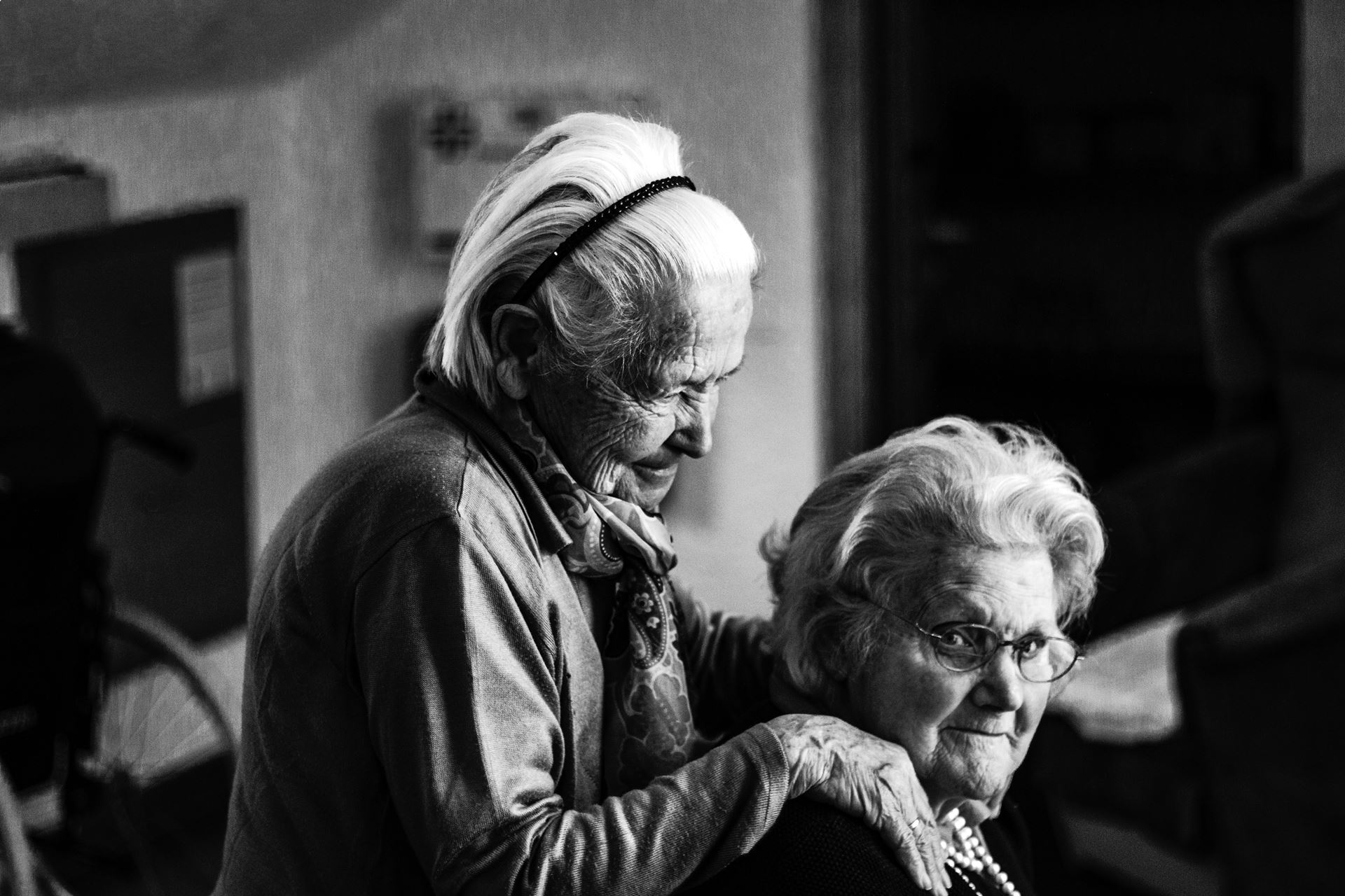 Elderly couple